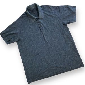 Lululemon Men's Metal Vent Tech Polo Nautical Navy/Lime/Dark Blue/Black …